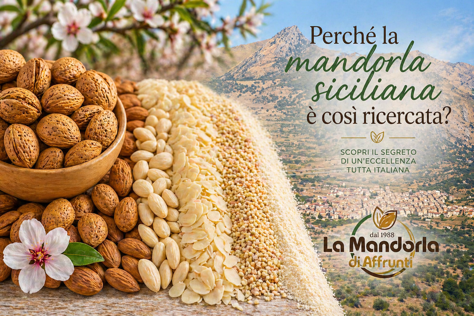 PERCHE' LA MANDORLA SICILIANA E' COSI' RICERCATA?