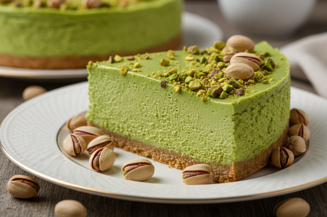 Cheesecake al Pistacchio Cremosa: Ricetta Premium con Crema 100% Naturale