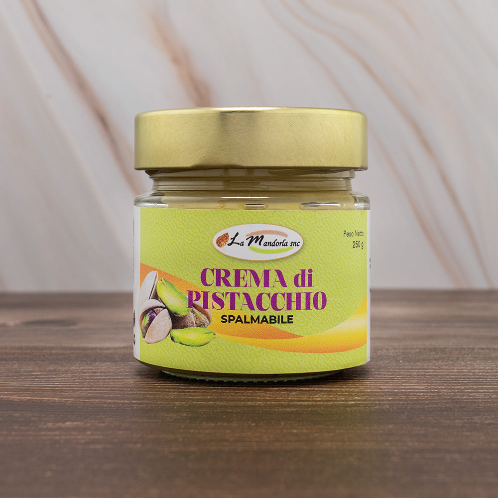 Crema di pistacchio spalmabile